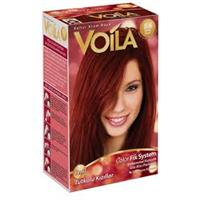 Voila Saç Boyası Seti 5.6 Şarap Kızılı