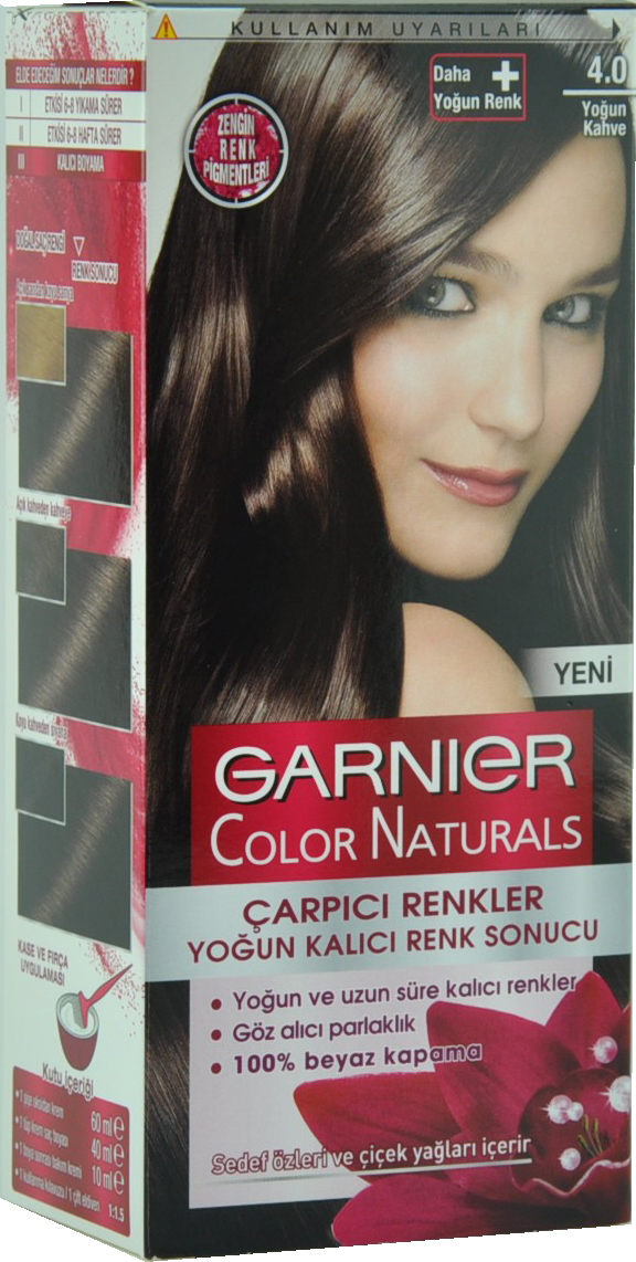 Garnier Çarpıcı Renkler Yoğun Kahve Saç Boyası 4