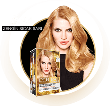 Loreal Intense TR-RO 8.34 Zengin Sıcak Sarı Saç Boyası