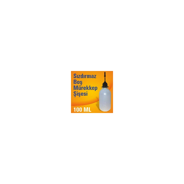 100 ML Sızdırmaz Mürekkep Şişesi - BOŞ