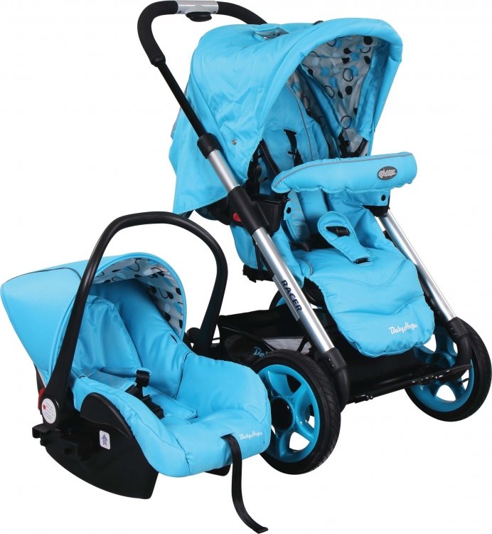Babyhope P208A Racer Travel Sistem Bebek Arabası