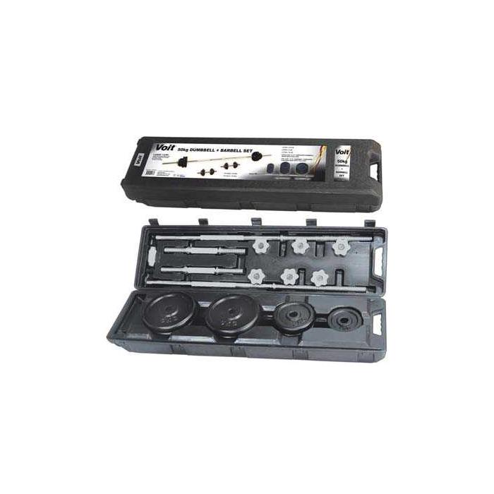 Voit Döküm Dumbbell Set 50Kg