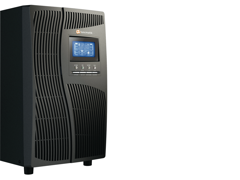 Tunçmatik Newtech Pro X9 Dsp 6 Kva 1/1 (16*12V 9Ah Yuasa) On-Line Ups Lcd