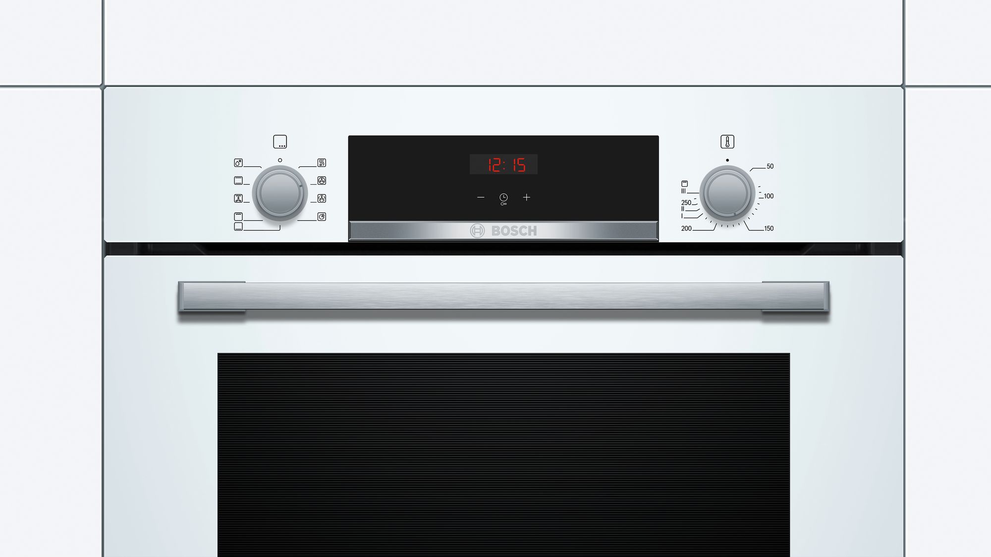 Bosch HBF514BV0T Beyaz Ankastre Fırın