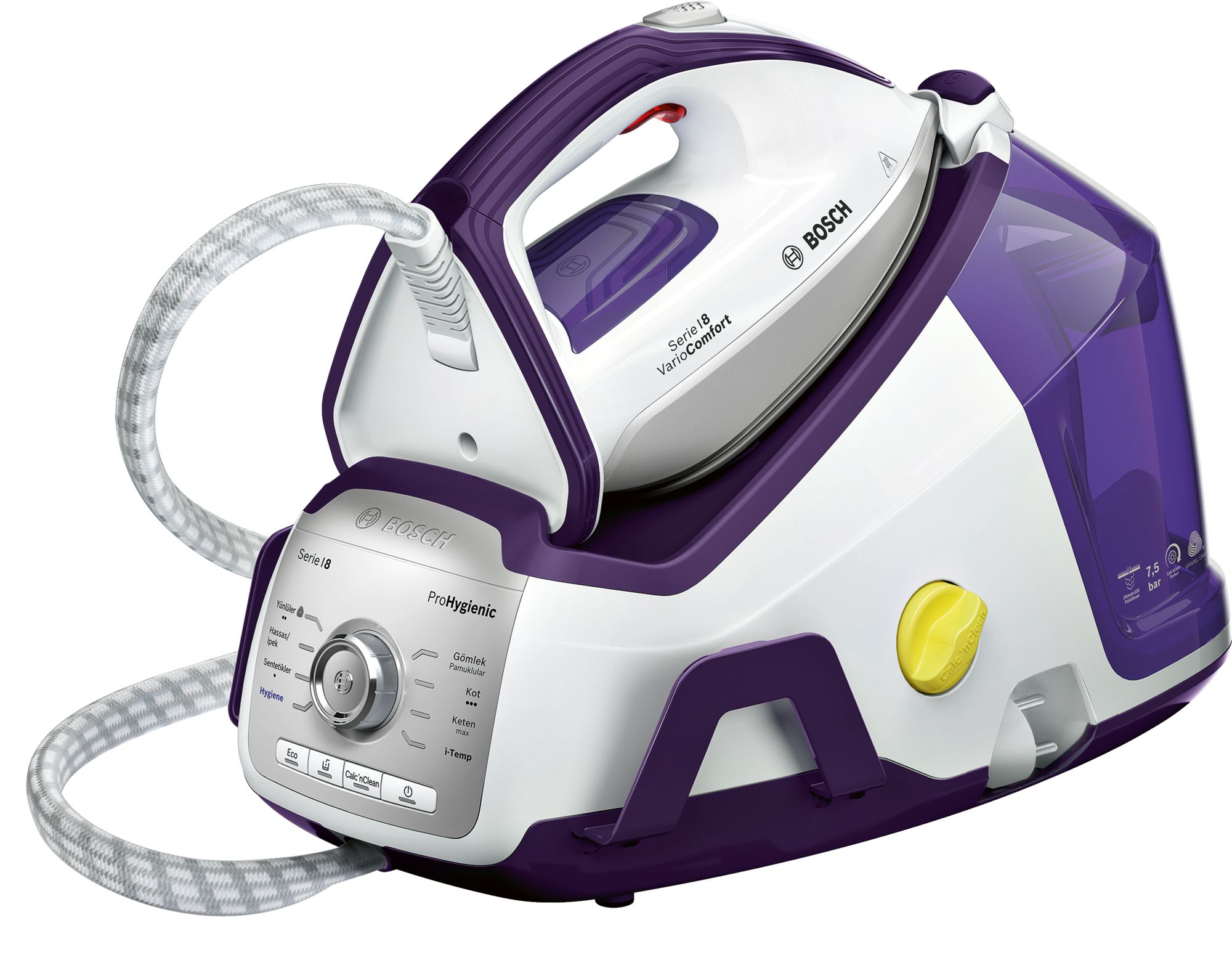 Bosch TDS8080TR Buhar Kazanlı Ütü 7,5 Bar