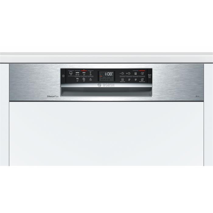 Bosch SMI67MS00T Serie | 6 Yarı-Ankastre Bulaşık Makinesi 7 Program Inox A++
