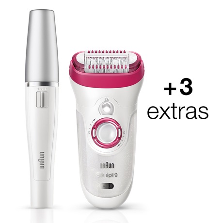 Braun Silk Epil 9 Epilatör 9538 Islak ve Kuru (Yüz Epilatörü ile)
