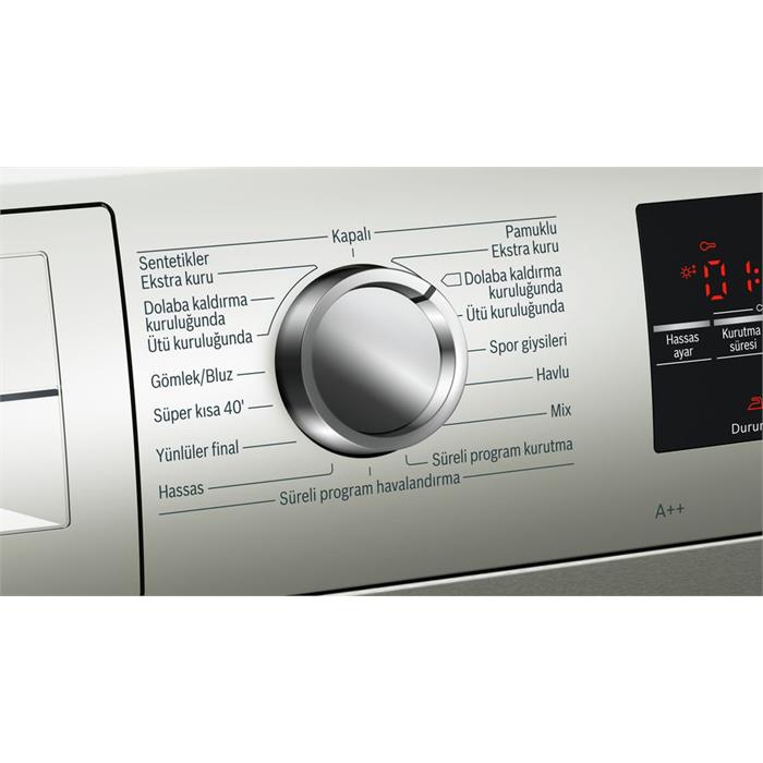 Bosch WTW8541STR A++ 8 kg Çamaşır Kurutma Makinesi