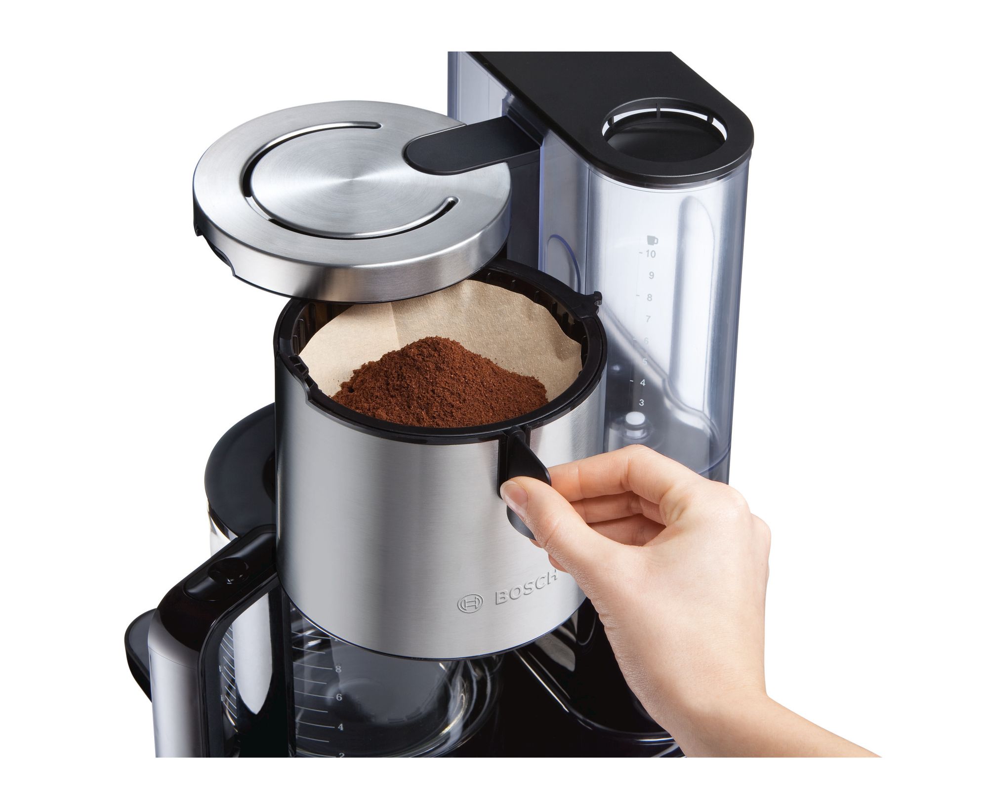 Bosch TKA8633 Styline Filtre Kahve Makinesi Siyah