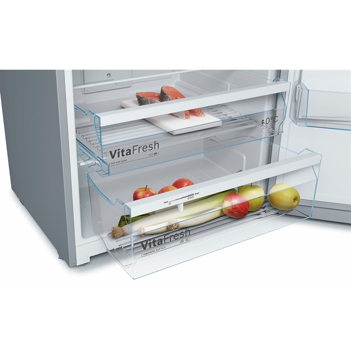 Bosch KDN46NL22N NoFrost, Üstten Donduruculu Buzdolabı A+