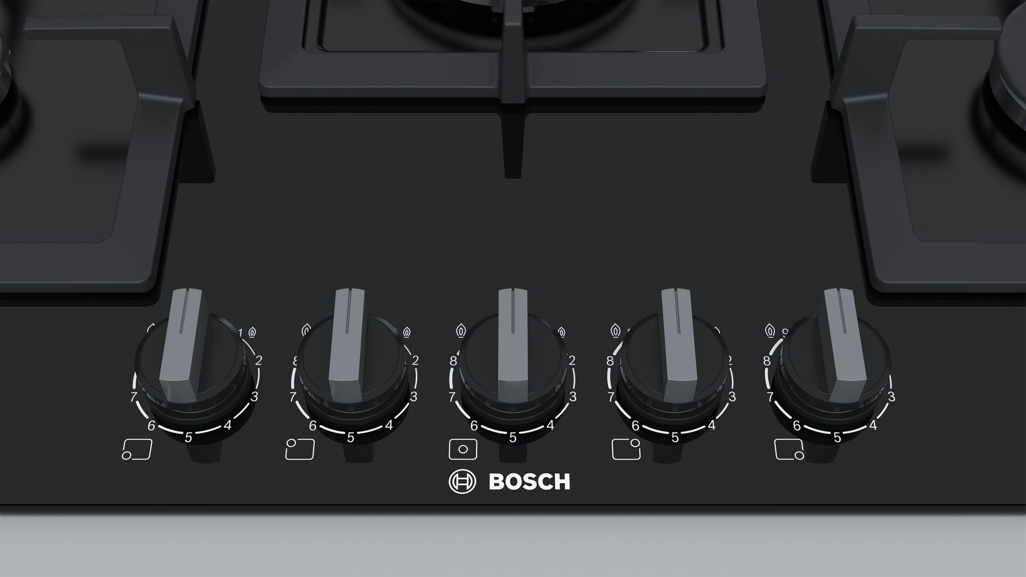 Bosch PPQ7A6B20 Kendinden Kumandalı, Gazlı Ankastre Ocak 75 cm