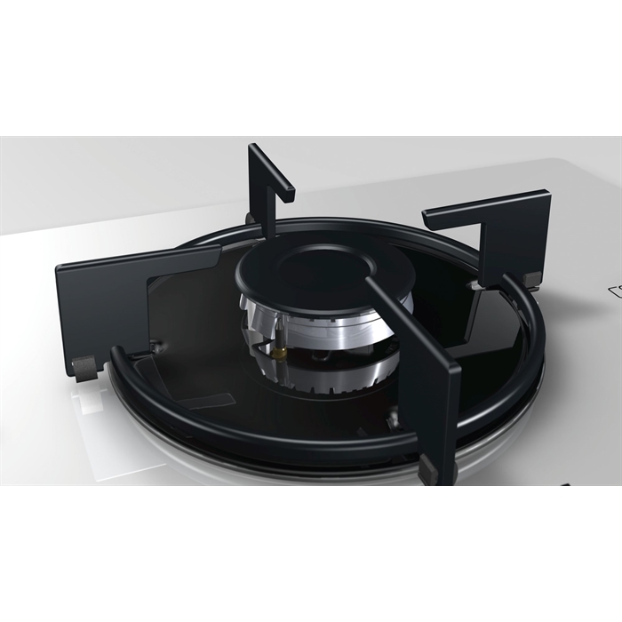 Bosch POP6C2B11L LPG'li Beyaz Cam Ankastre Ocak