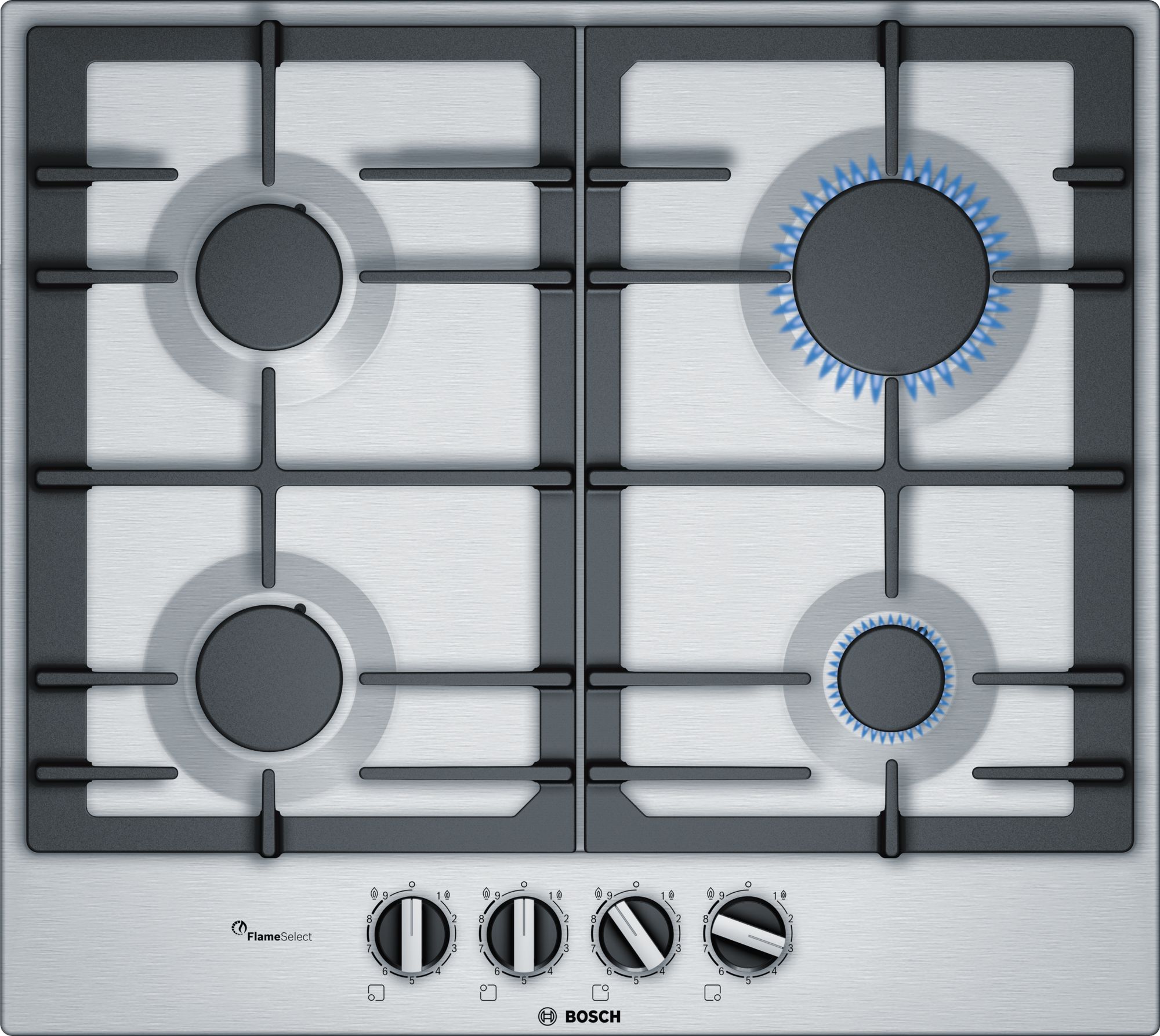 Bosch PCP6A5B90 Inox Ankastre Ocak