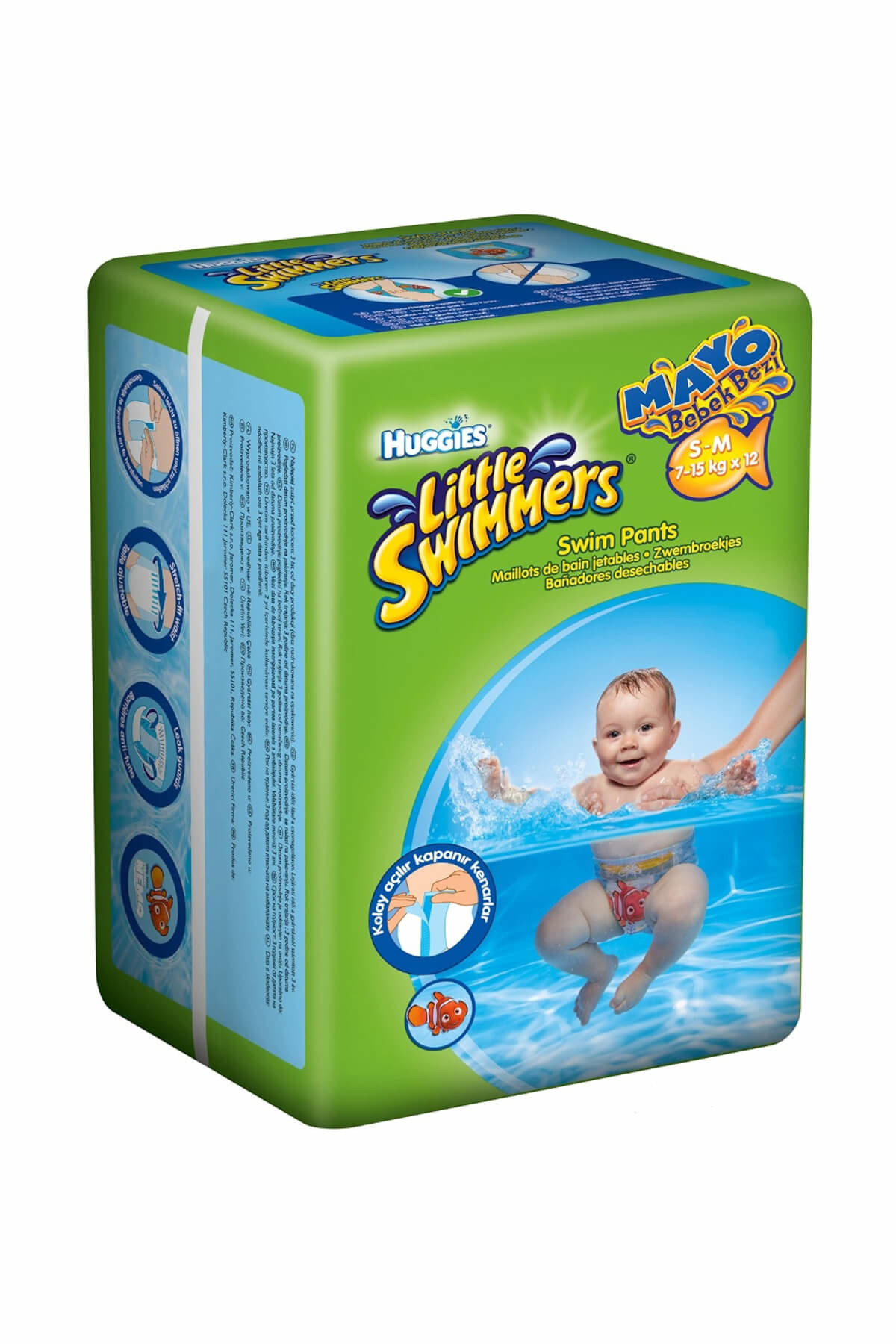 HUGGIES LITTLE SWIMMERS 7-15 KG 12'Lİ PAKET