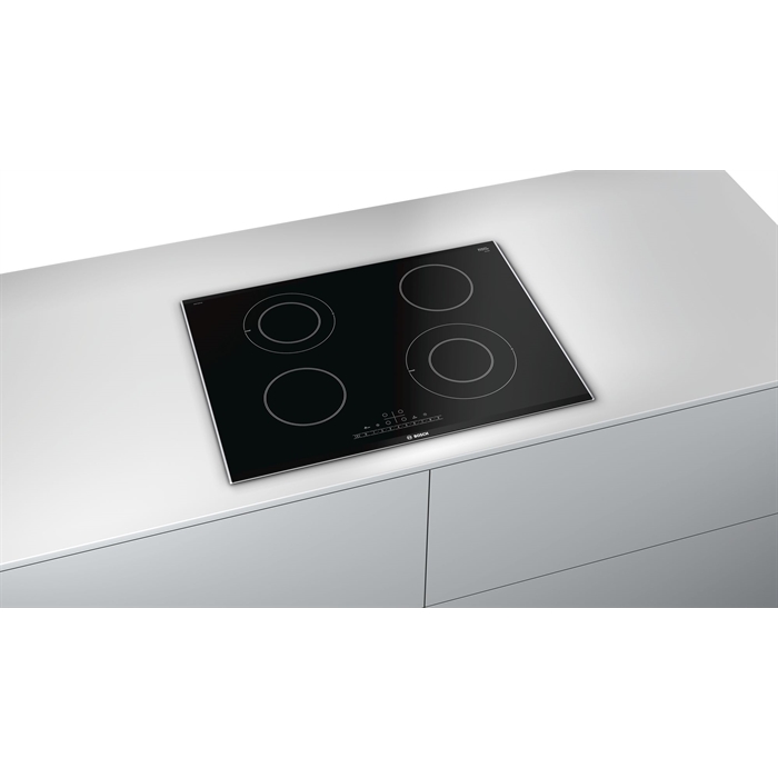 Bosch PKG775FP1E Siyah Seramik Elektrikli Ankastre Ocak