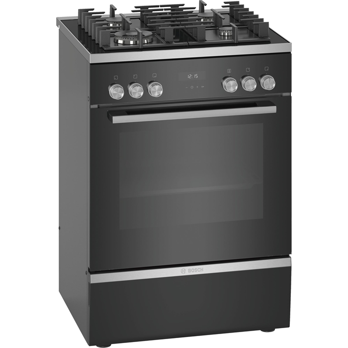 Bosch HWT591I60T Siyah Ocaklı Fırın