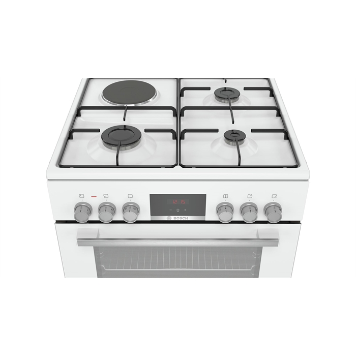 Bosch HXC390G20T Beyaz Ocaklı Fırın