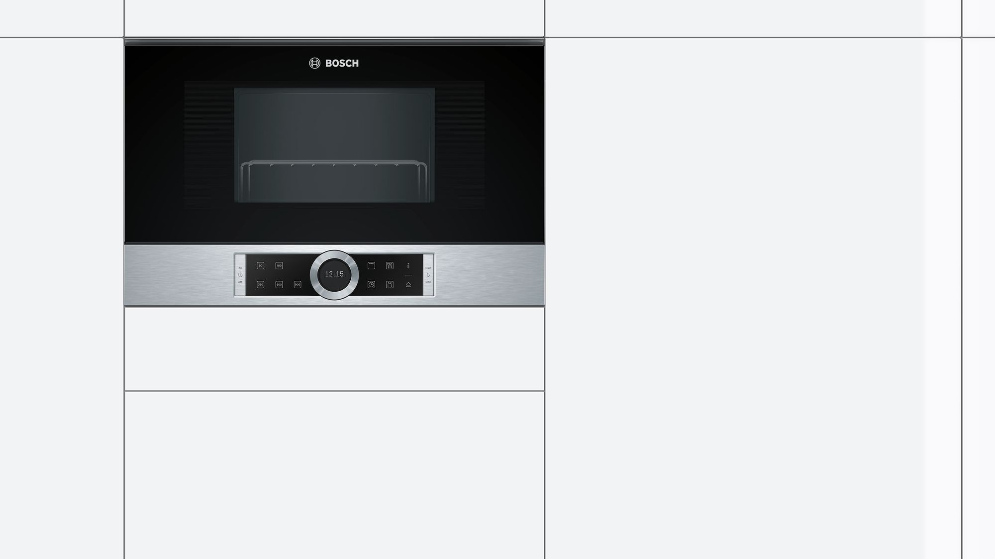 Bosch BEL634GS1 21 lt Inox Ankastre Mikrodalga Fırın