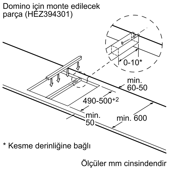 Bosch PRA3A6D70 Serie 8 Gazlı Domino Ocak 30 cm