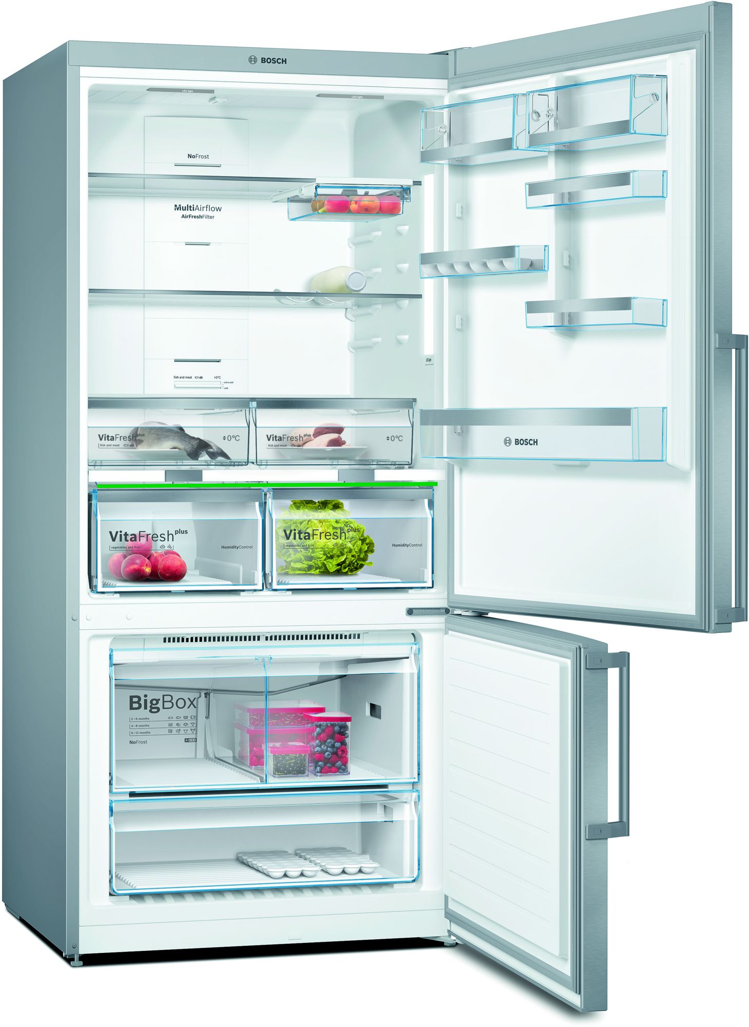 Bosch KGN86AIF0N Alttan Donduruculu Buzdolabı 
