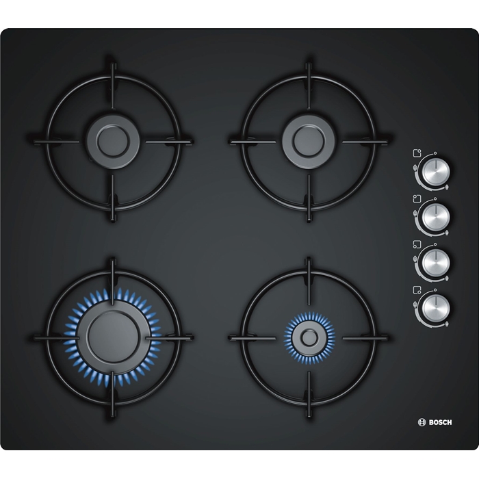 Bosch POP6C6B11L LPG'li Siyah Cam Ankastre Ocak