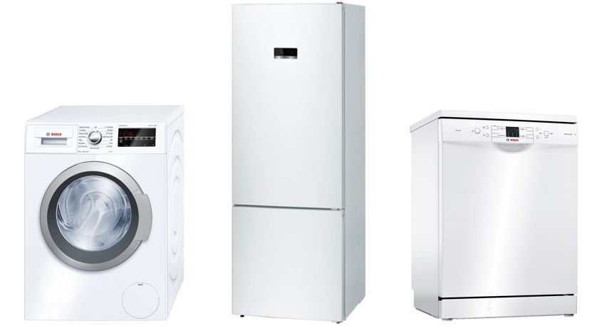 Bosch Üçlü Set KGN56VW30N, SMS44DW00T, WAT24480TR - BGN2A111 Süpürge Hediye!