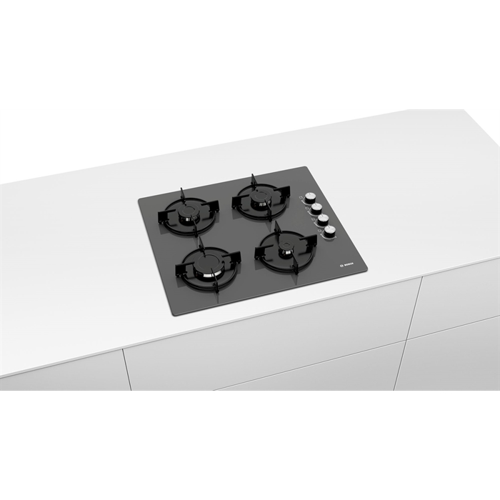 Bosch POP6C9O00L LPG'li Gri Cam Ankastre Ocak