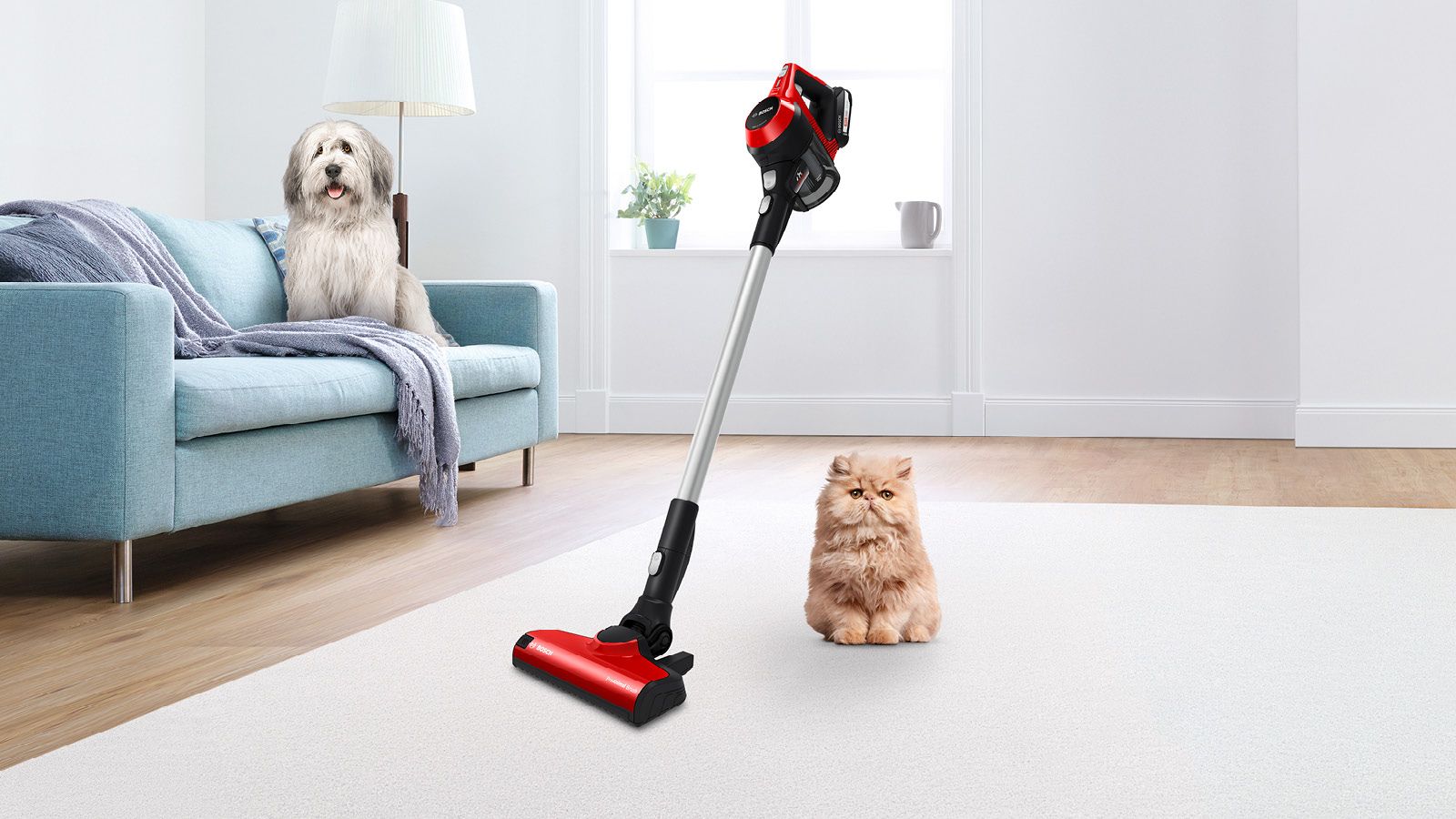 Bosch BBS61PET2 Şarjlı Dikey Süpürge Unlimited Serie 6