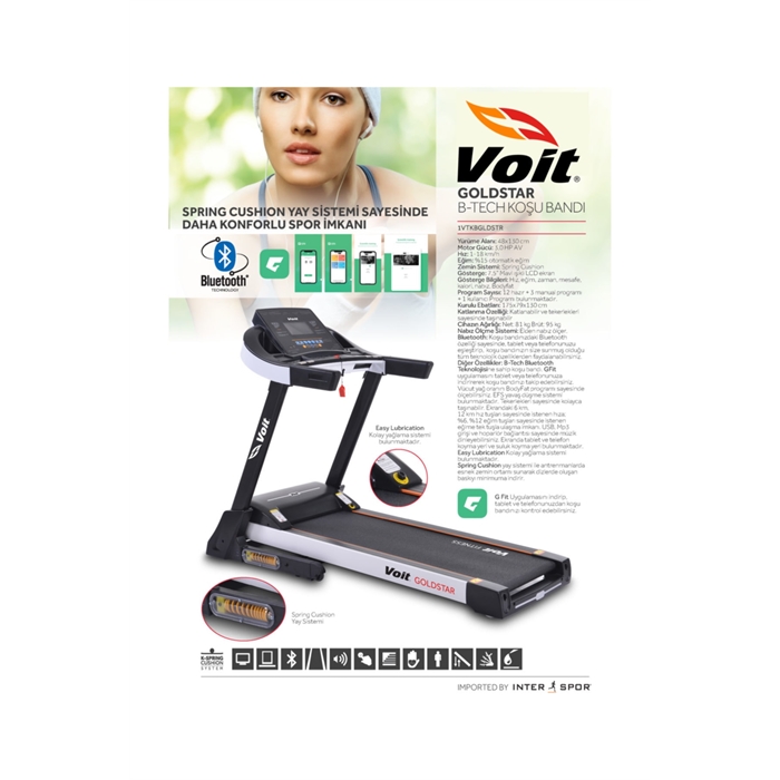 Voit Goldstar Koşu Bandı 1VTKBGLDSTR