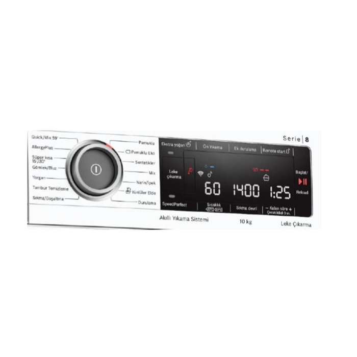Bosch WAX28FH0TR Yeni 10kg Active Oxygen Refresh ve Ekstra Yoğun Opsiyonlu Premium Çamaşır Makinesi A+++