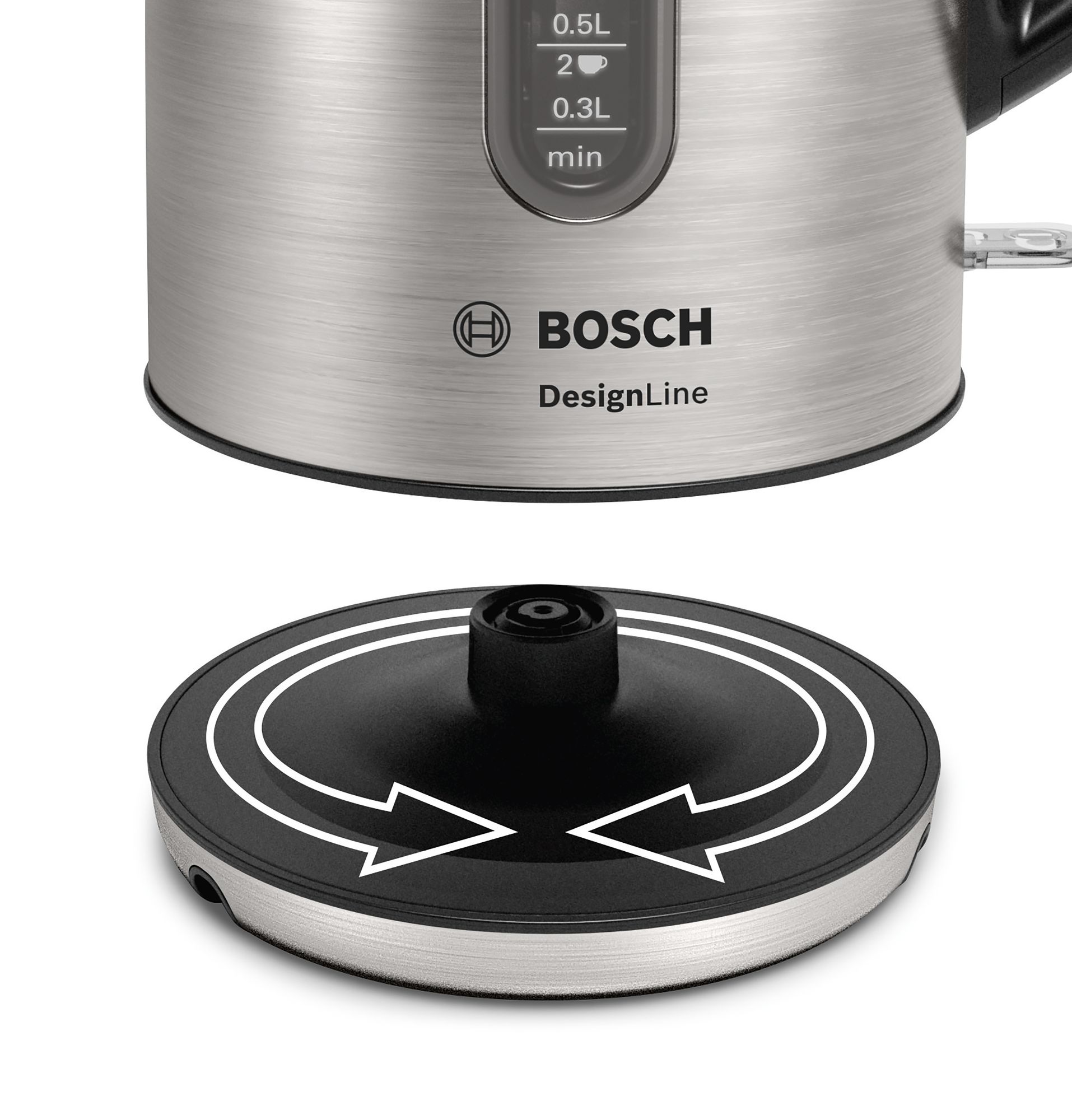 Bosch TWK4P440 2400 W 1.7 lt Çelik Kettle