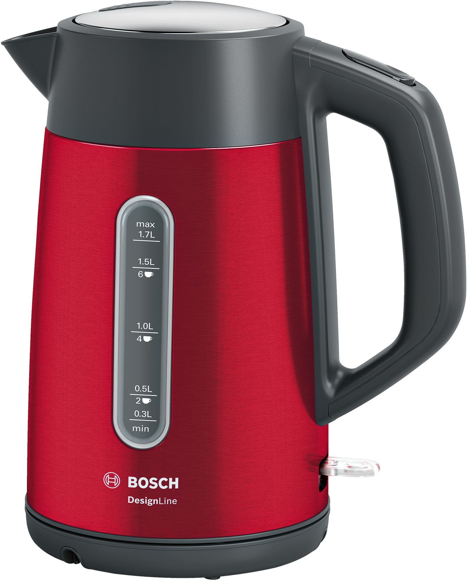 Bosch TWK4P434 Kettle Design Line 1.7 l Kırmızı