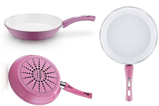 Schafer Shf322 Seraşef Prestige 28 cm Yuvarlak Tava Pembe