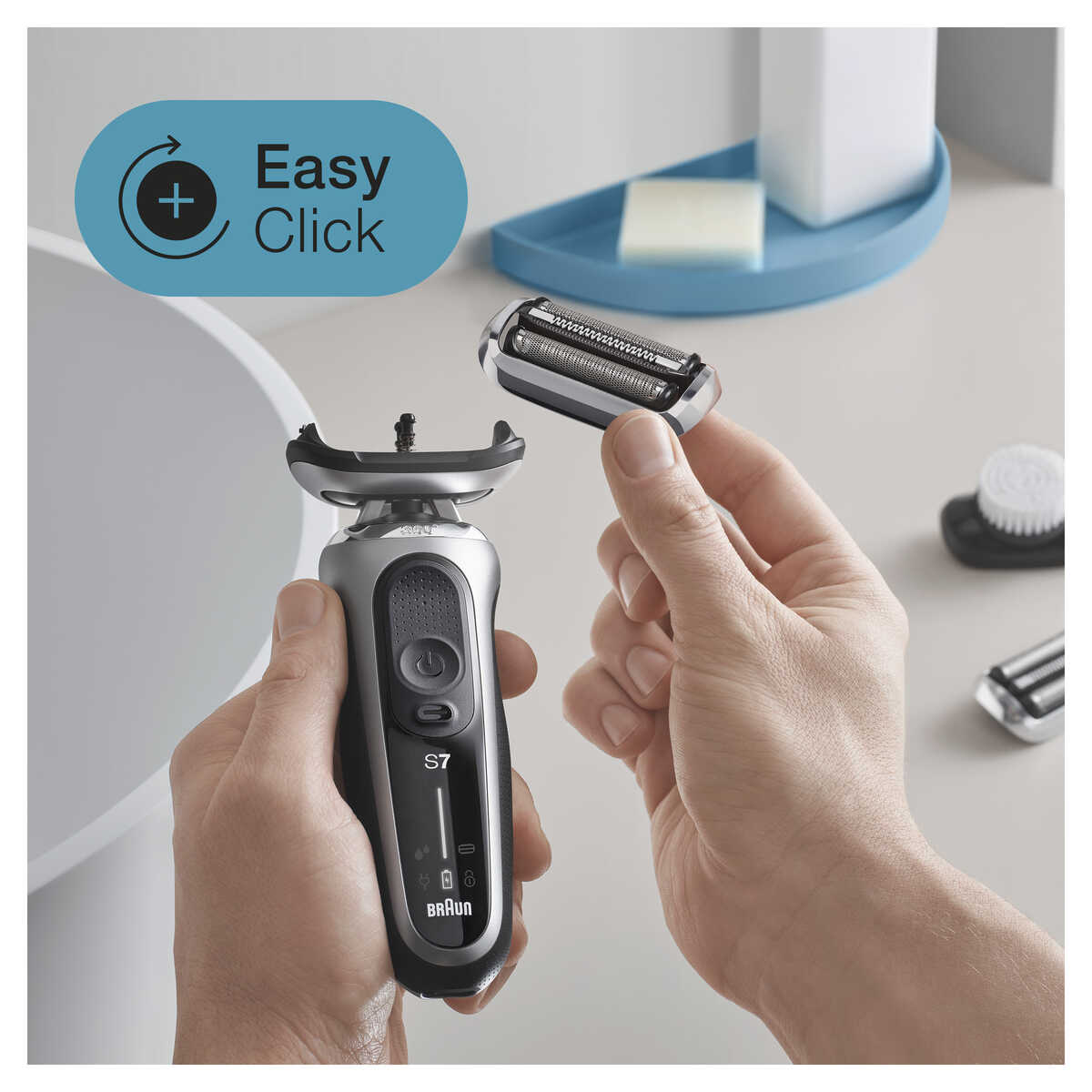 Braun 7 Serisi S7200cc Kablosuz Islak Kuru Tıraş Makinası