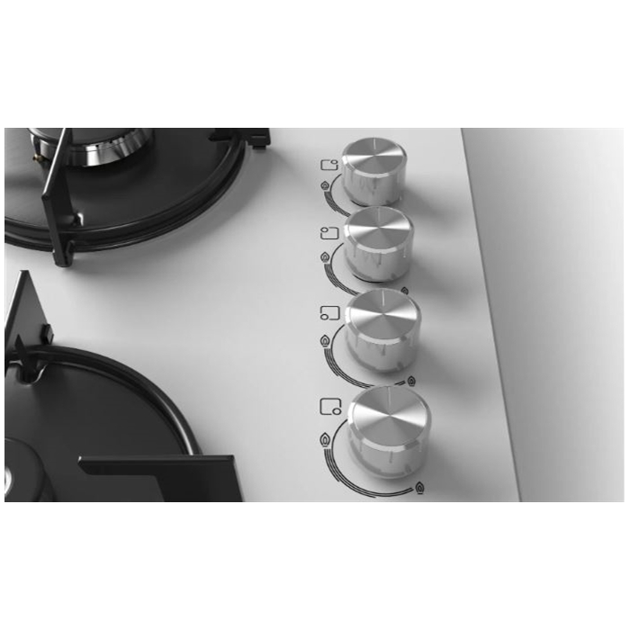 Bosch POP0C2O10O Doğalgazlı Beyaz Set Üstü Ocak