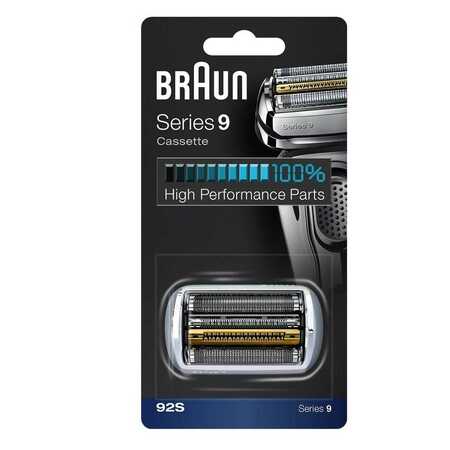 Braun 9 Serisi Tıraş Makinesi Yedek Başlığı 92S (Gümüş)