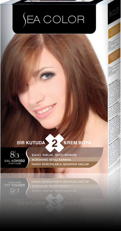 Sea Color Bal Köpüğü Saç Boyası Seti (1 Tüp Hediye)