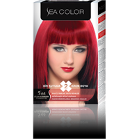 Sea Color Çilek Kırmızısı Saç Boyası Seti (1 Tüp Hediye)