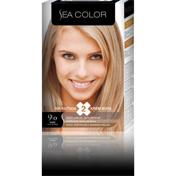 Sea Color Sarı Saç Boyası Seti (1 Tüp Hediye)