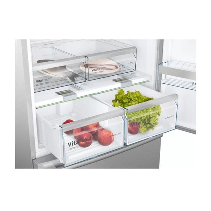 Bosch KGB86AIF0N Alttan Donduruculu, Inox, NoFrost VitaFresh Plus