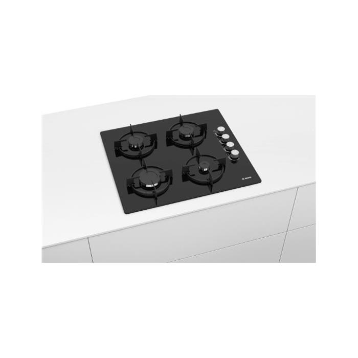 Bosch POP6C6O10L Gazlı Ocak Siyah