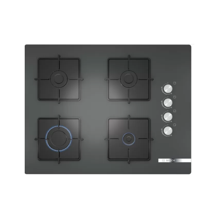 Bosch POP7C9O12O Gazlı Ocak Antrasit Gri