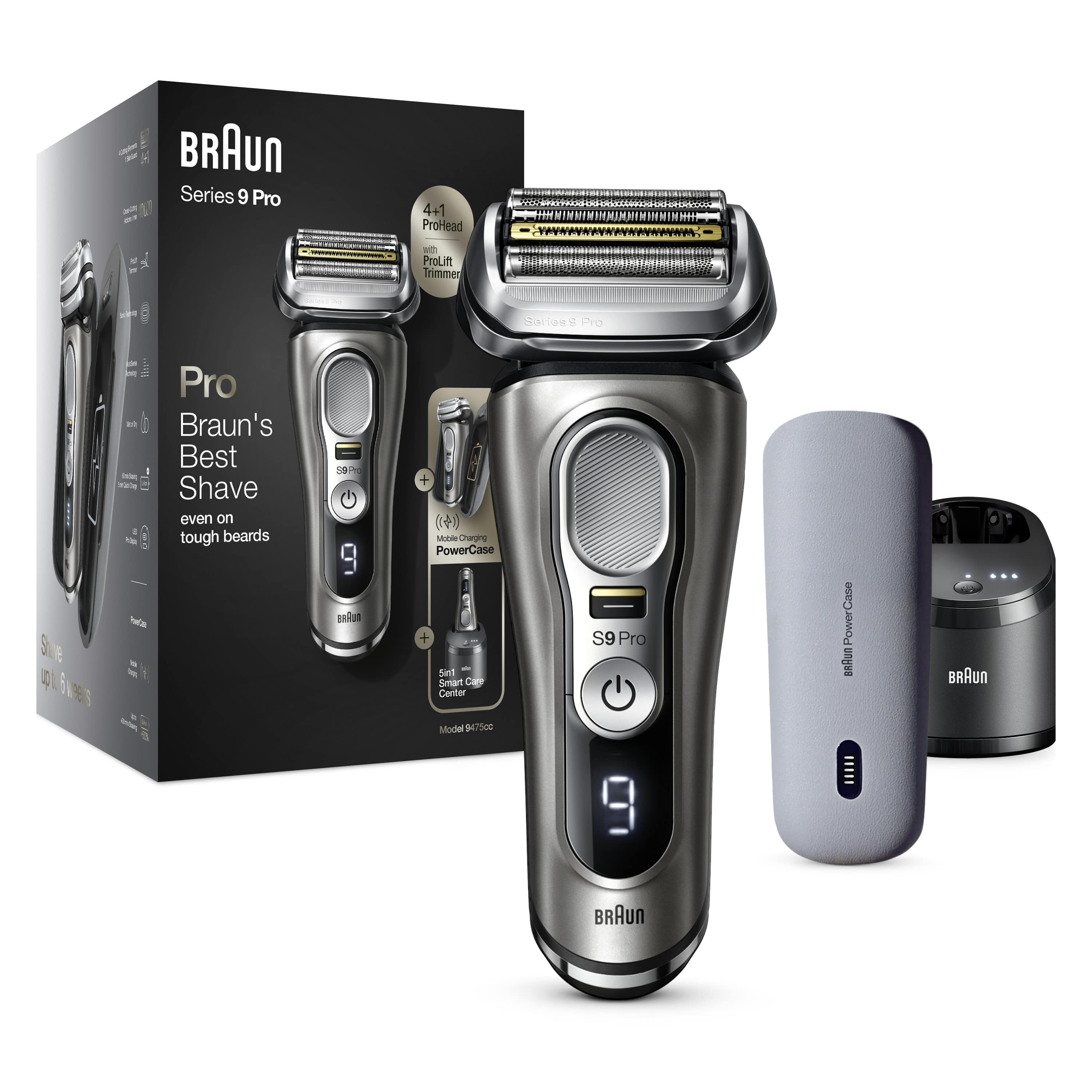 Braun Series 9 Pro 9475CC Islak ve Kuru Tıraş Makinesi