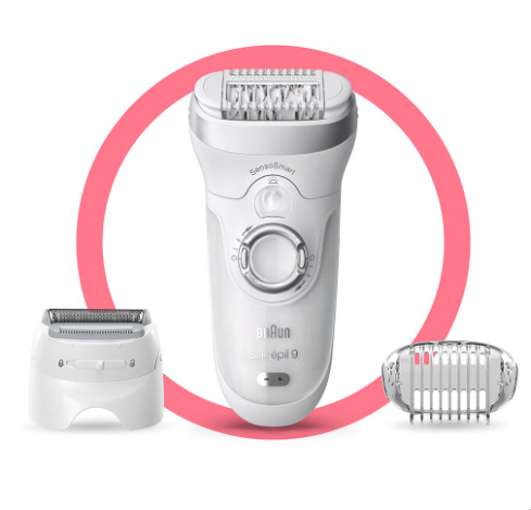 Braun Silk Epil 9 9705 SensoSmart Islak Kuru 2'si 1 Arada Epilatör