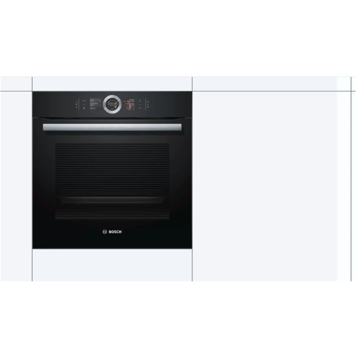 Bosch HBG636LB1 Siyah Ankastre Fırın