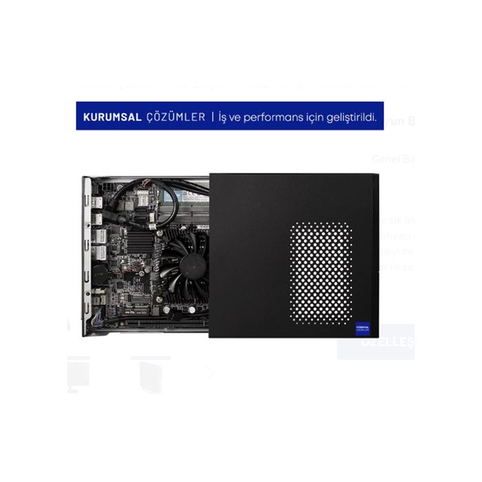 Casper Nirvana M40.1135-8V00X-V00 i5-1135G7 8 GB 500 GB SSD Iris Xe Graphics Mini PC