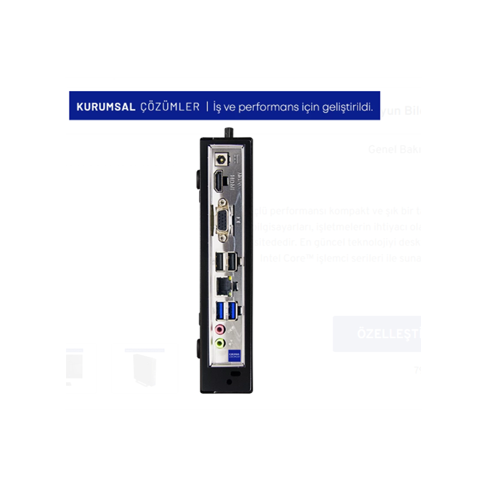 Casper Nirvana M40.1135-8V00X-V00 i5-1135G7 8 GB 500 GB SSD Iris Xe Graphics Mini PC