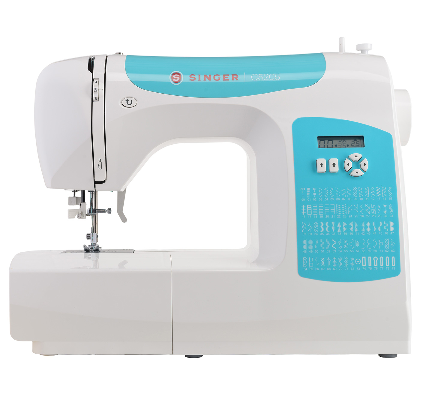Singer C5205-TQ Turkuaz Elektronik Dikiş Makinesi