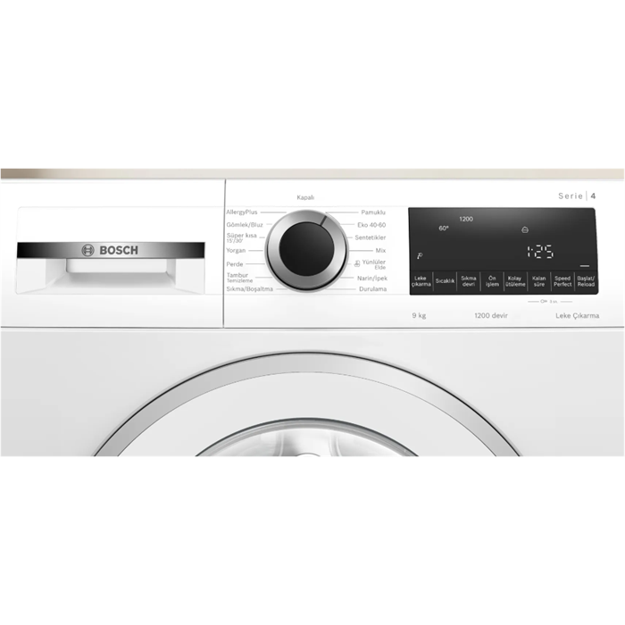 Bosch WGA142X2TR 9 Kg 1200 Devir A Enerji Çamaşır Makinesi