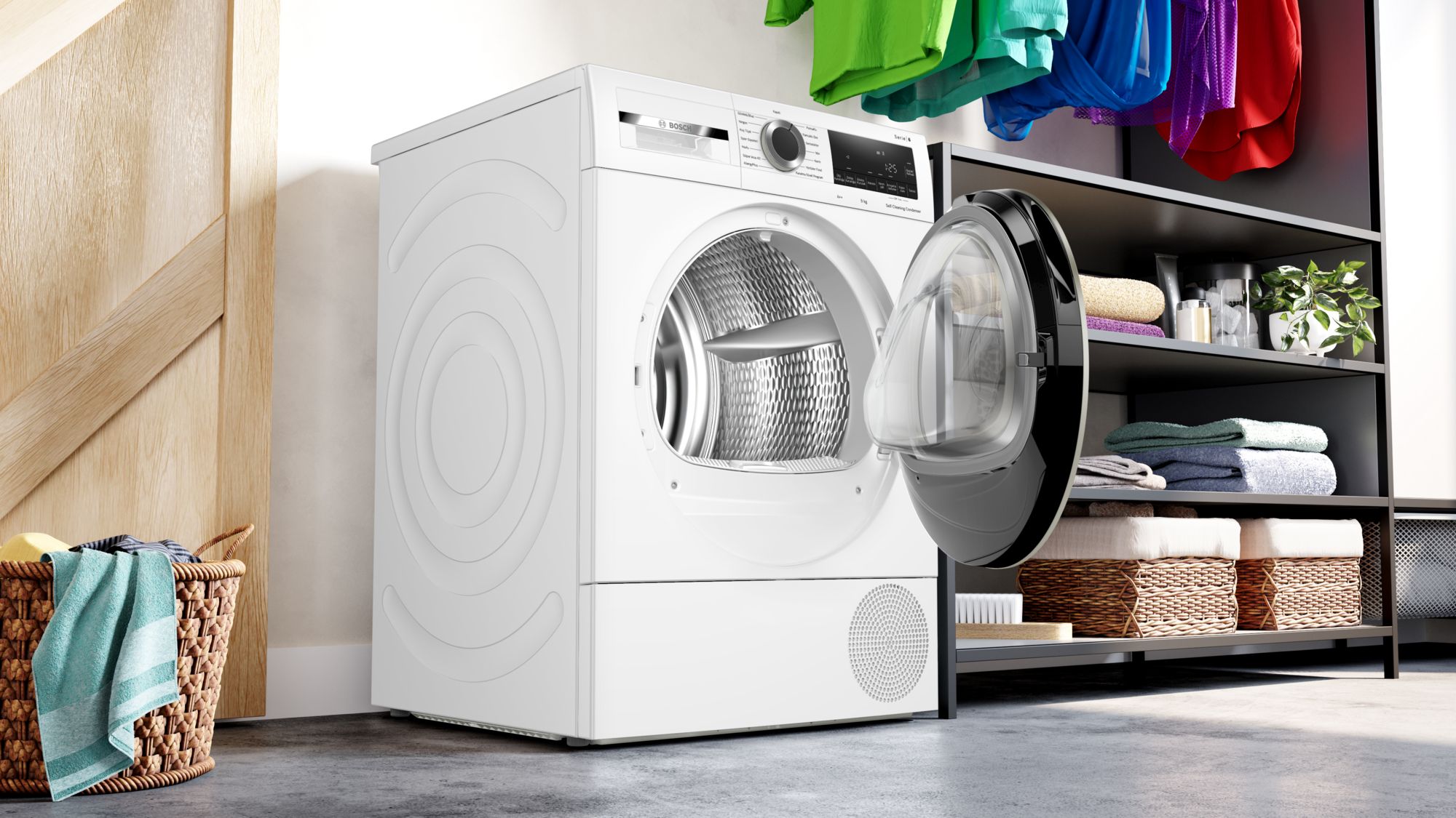 Bosch WQG244C1TR 9 kg Çamaşır Kurutma Makinesi
